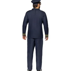 Funidelia Disfraz de piloto de aviones para hombre L* Halloween|Disfraces