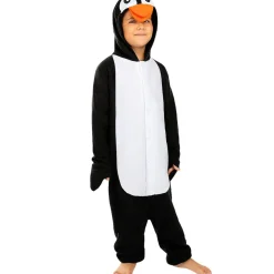 Funidelia Disfraz de pingüino onesie para niños 10-12 años* Halloween|Disfraces