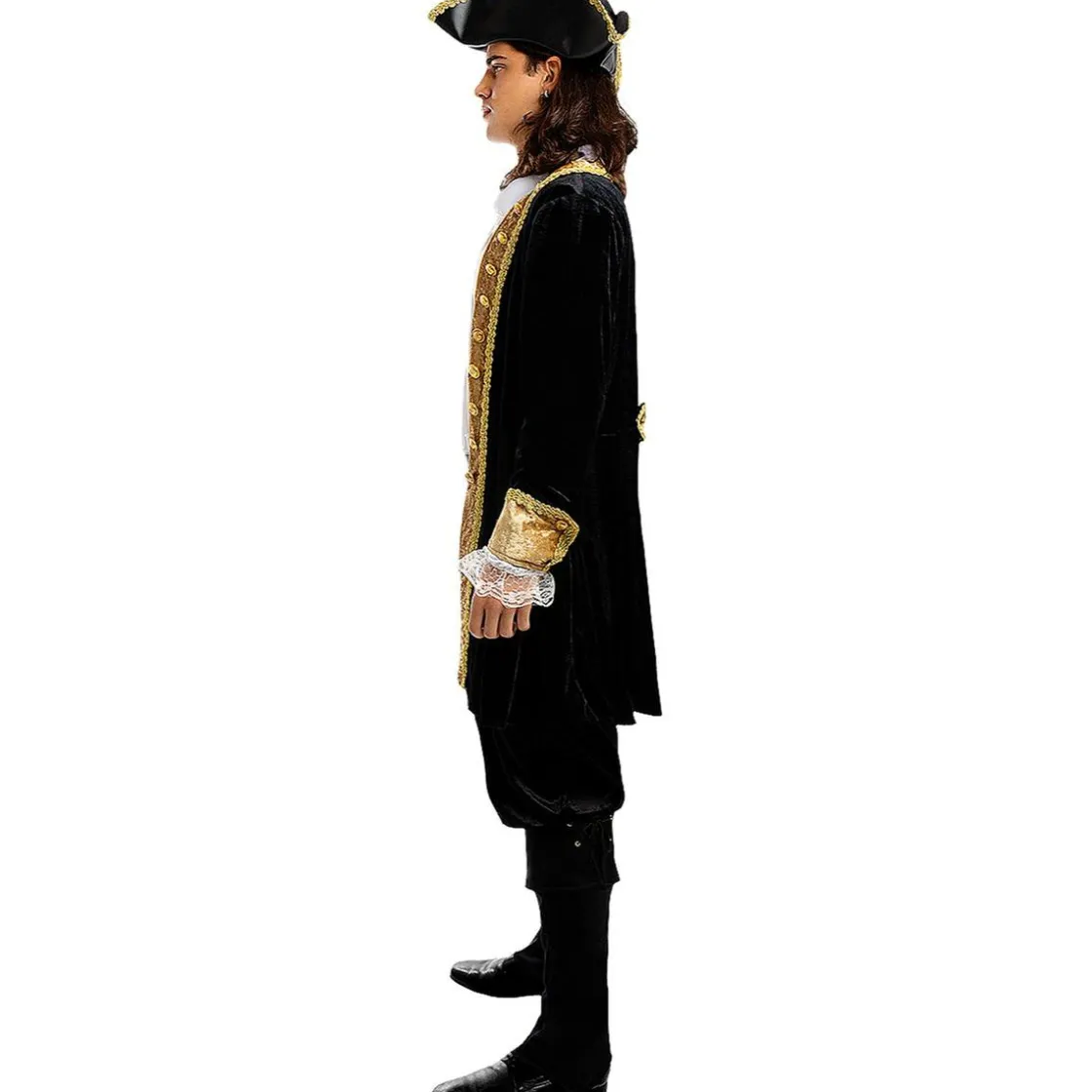 Funidelia Disfraz de pirata deluxe para hombre - Colección colonial XL