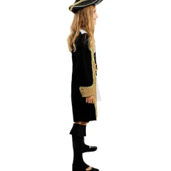Funidelia Disfraz de pirata deluxe para niña- Colección colonial 5-6 años