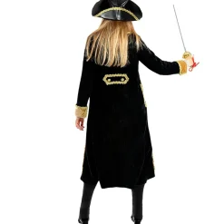 Funidelia Disfraz de pirata deluxe para mujer - Colección colonial L