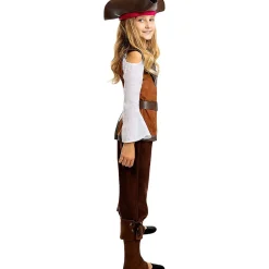 Funidelia Disfraz de pirata para niña - Colección Caribe 10-12 años* Disfraces|Halloween