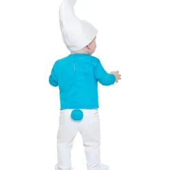 Funidelia Disfraz de Pitufo bebé 6–12 meses* Disfraces|Halloween