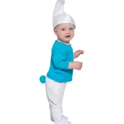 Funidelia Disfraz de Pitufo bebé 6–12 meses* Disfraces|Halloween