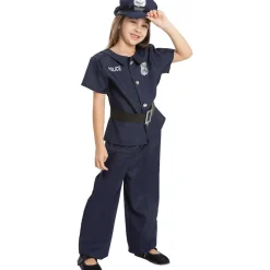 Funidelia Disfraz de policía para niños 7-9 años