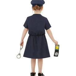 Funidelia Disfraz de policía para niña 10-12 años* Halloween|Disfraces