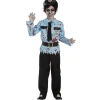 Funidelia Disfraz de Policía Zombie (7-9 años)