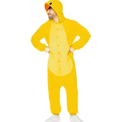 Funidelia Disfraz de pollito onesie para adulto L-XL* Halloween|Disfraces