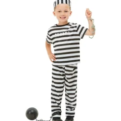 Funidelia Disfraz de prisionero infantil 7-9 años* Disfraces|Halloween