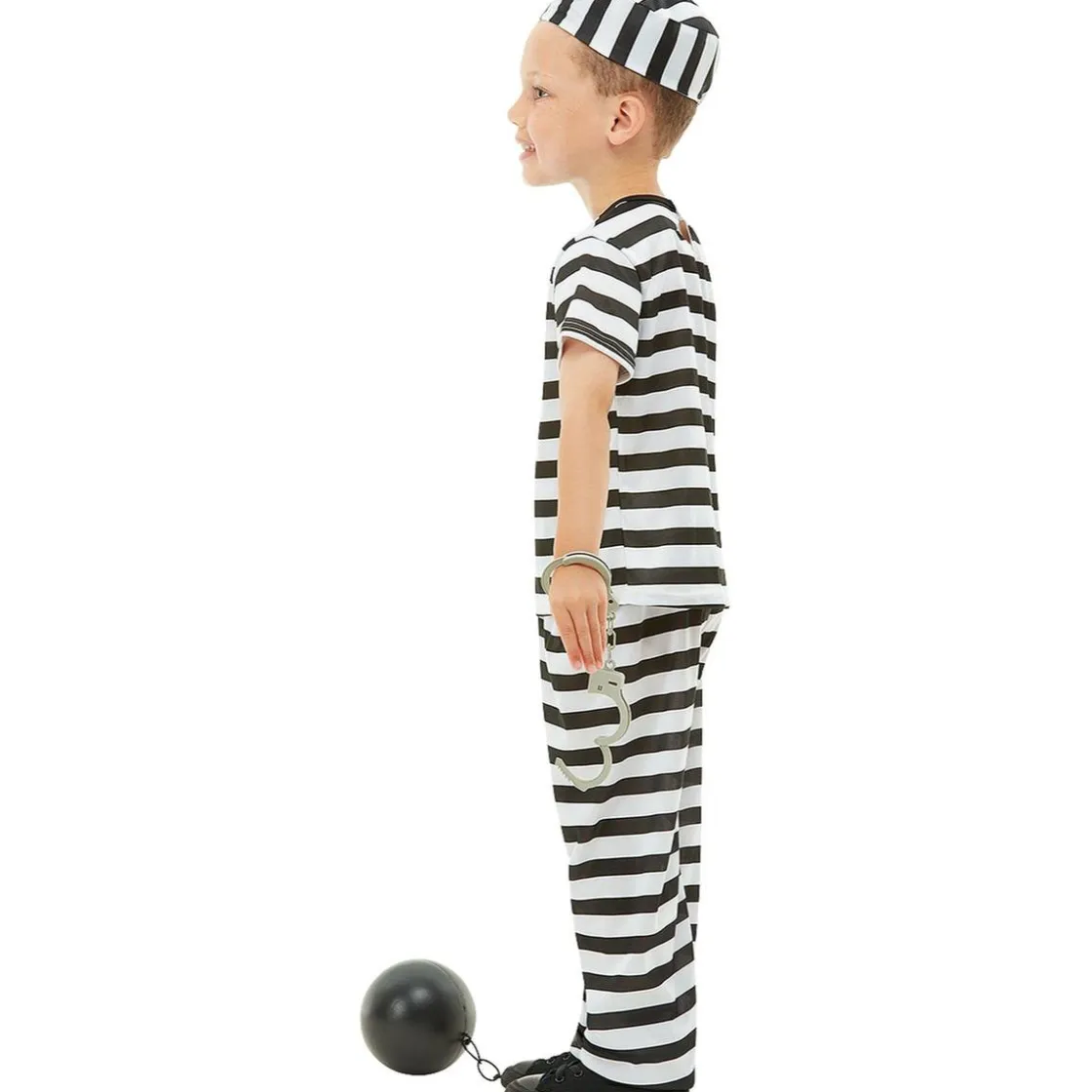 Funidelia Disfraz de prisionero infantil 7-9 años* Disfraces|Halloween