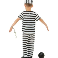 Funidelia Disfraz de prisionero infantil 7-9 años* Disfraces|Halloween