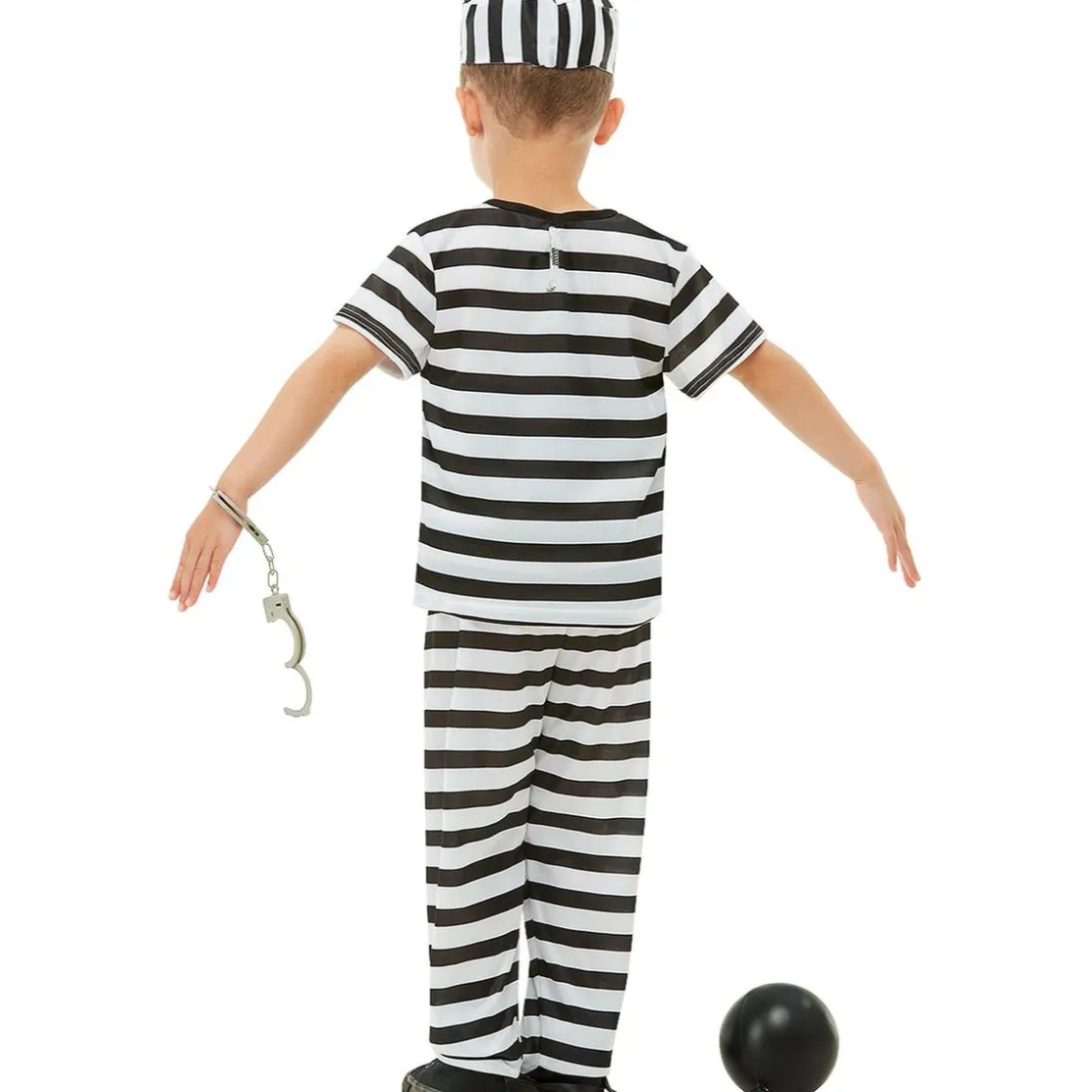 Funidelia Disfraz de prisionero infantil 7-9 años* Disfraces|Halloween