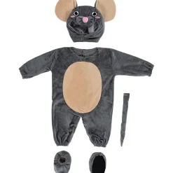 Funidelia Disfraz de ratón bebé 6-12 meses* Disfraces|Halloween