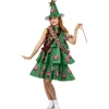 Funidelia Disfraz de árbol de Navidad mujer talla única* Halloween