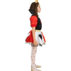 Funidelia Disfraz de Reina de corazones para niña 10-12 años