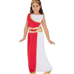 Funidelia Disfraz de romana para niña 7-9 años* Halloween|Disfraces