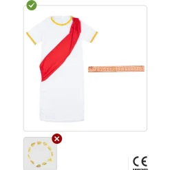 Funidelia Disfraz de romano para niño 10-12 años