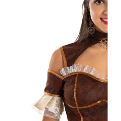 Funidelia Disfraz de Steampunk corto para mujer XL