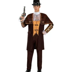 Funidelia Disfraz de Steampunk elegante para hombre XXL* Disfraces|Halloween