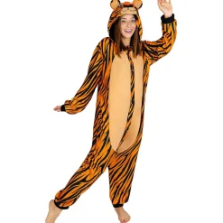 Funidelia Disfraz de tigre onesie para adulto L-XL