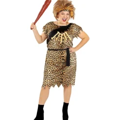 Funidelia Disfraz de troglodita para mujer XXXL* Disfraces|Halloween