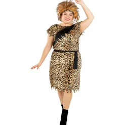 Funidelia Disfraz de troglodita para mujer XXXL* Disfraces|Halloween