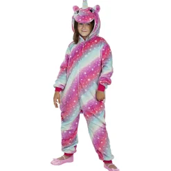 Funidelia Disfraz de unicornio multicolor onesie para niños 3-4 años* Halloween|Disfraces
