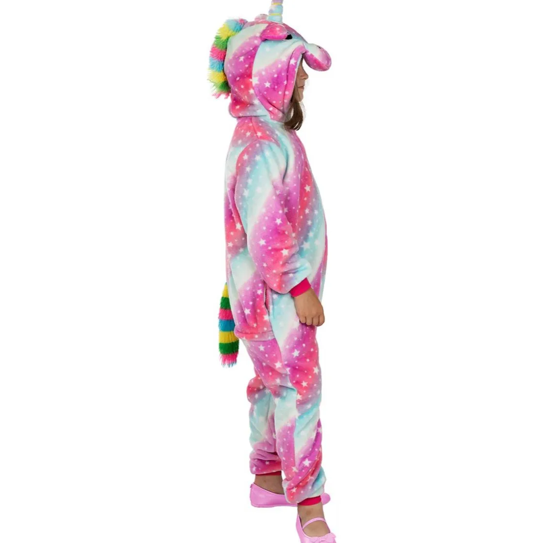 Funidelia Disfraz de unicornio multicolor onesie para niños 3-4 años* Halloween|Disfraces