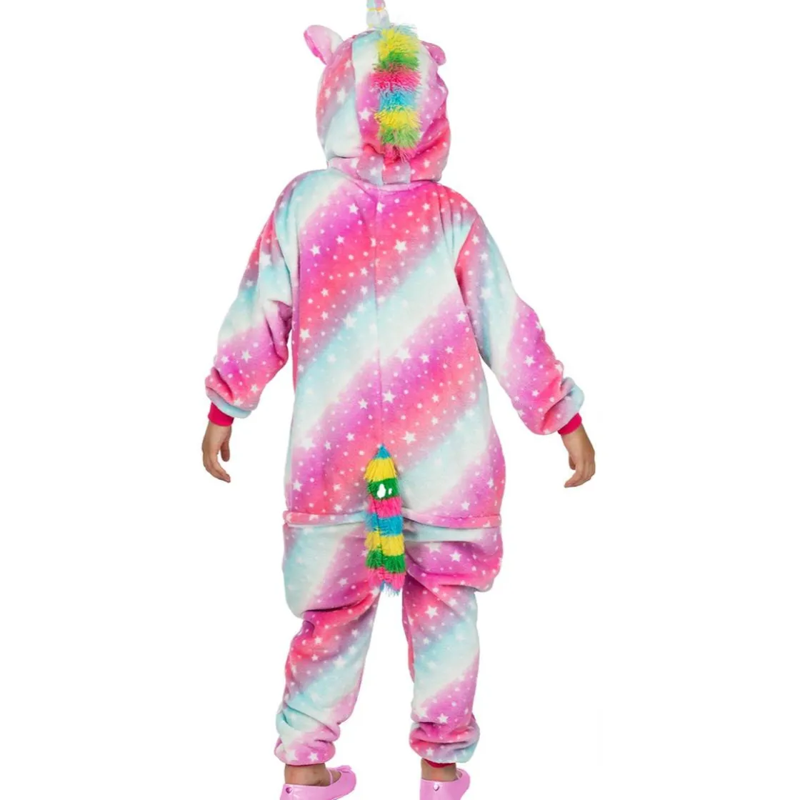 Funidelia Disfraz de unicornio multicolor onesie para niños 3-4 años* Halloween|Disfraces