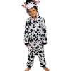 Funidelia Disfraz de vaca onesie para niños 7-9 años