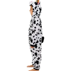 Funidelia Disfraz de vaca onesie para niños 7-9 años