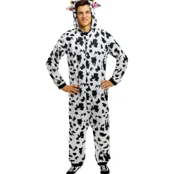 Funidelia Disfraz de vaca onesie para adulto S-M