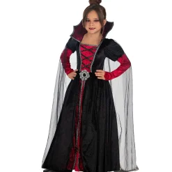 Funidelia Disfraz de vampiresa deluxe niña 10-12 años* Disfraces|Halloween