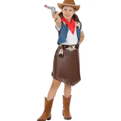 Funidelia Disfraz de vaquera para niña 5-6 años* Disfraces|Halloween