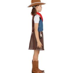 Funidelia Disfraz de vaquera para niña 5-6 años* Disfraces|Halloween