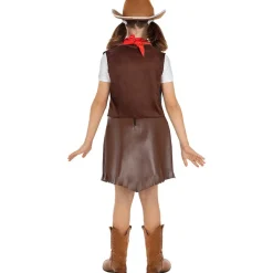 Funidelia Disfraz de vaquera para niña 5-6 años* Disfraces|Halloween