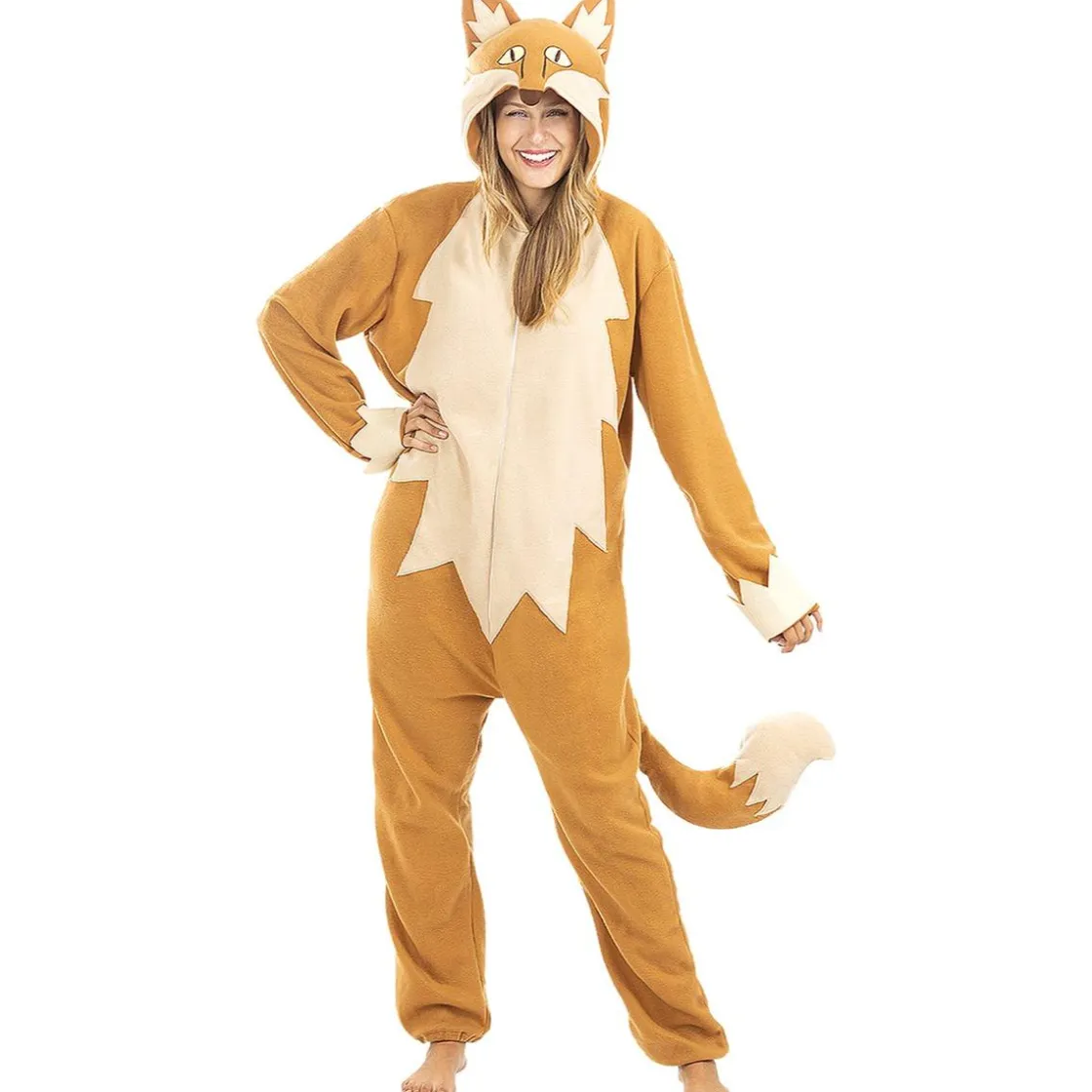 Funidelia Disfraz de zorro para adulto M-L* Disfraces|Halloween