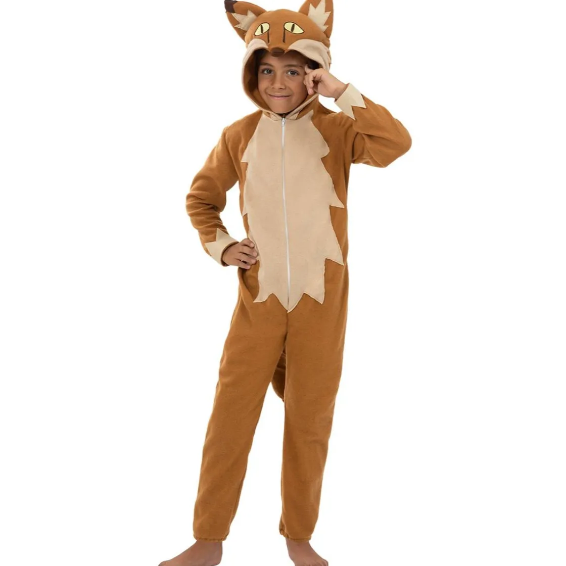 Funidelia Disfraz de zorro para niños 7-9 años* Halloween|Disfraces