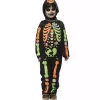 RUBIE'S Disfraz Esqueleto Chuches Brillantes Talla M (5-7 años)* Disfraces|Halloween