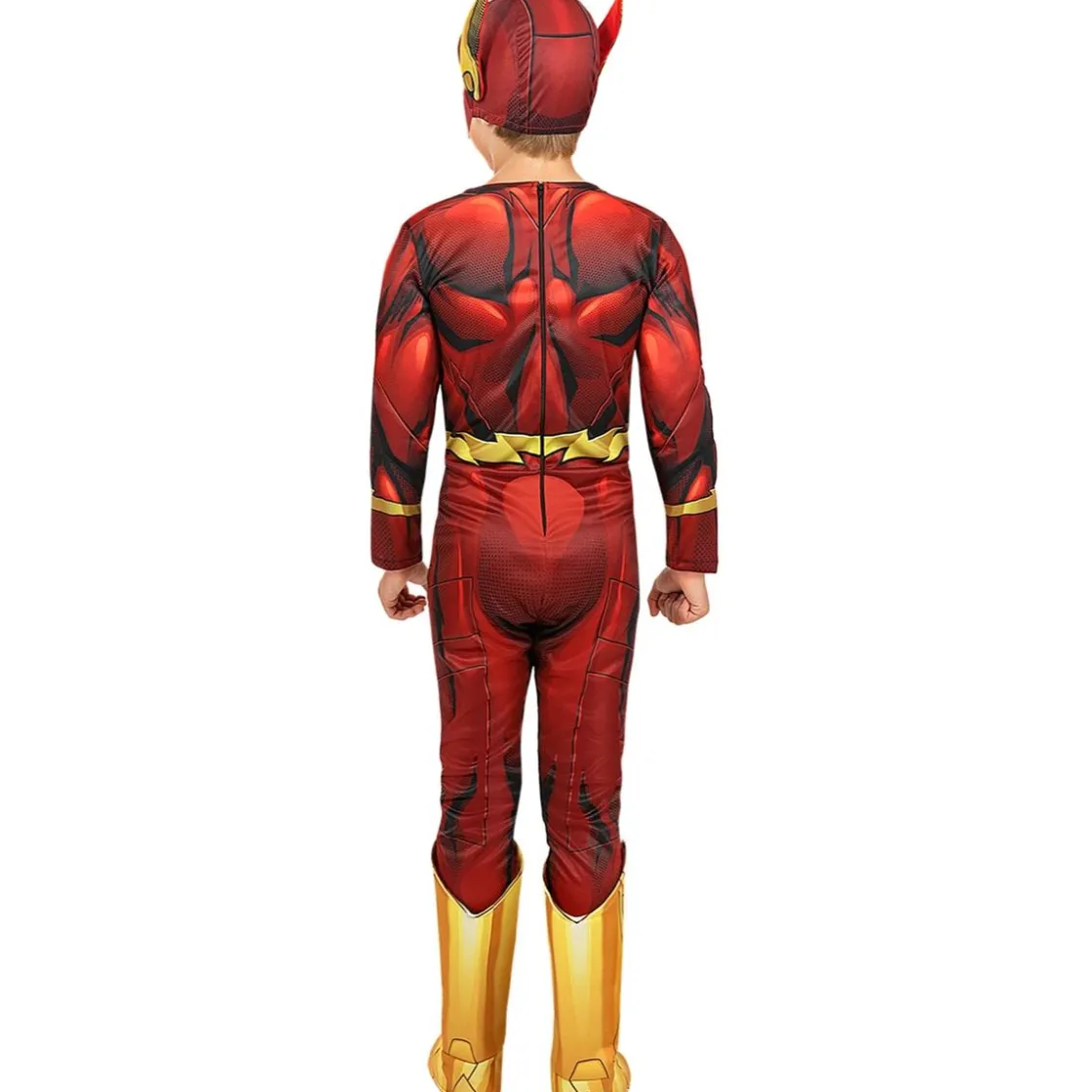 Funidelia Disfraz Flash Musculoso niño 10-12 años* Halloween|Disfraces