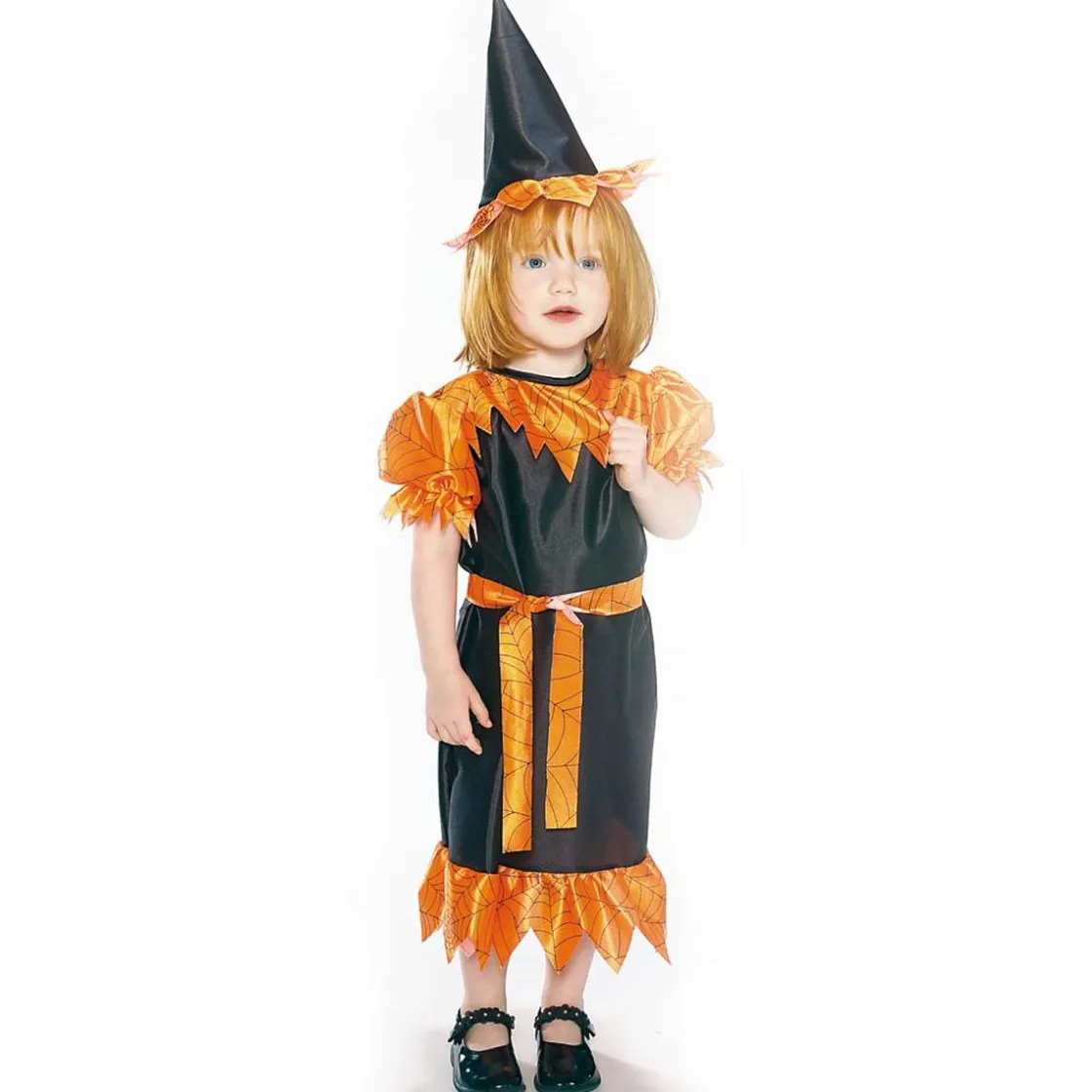 RUBIE'S Disfraz Infantil - Bruja Naranja 1-2 años* Disfraces|Halloween