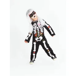 RUBIE'S Disfraz infantil - Esqueleto candy 3-4 años* Disfraces|Halloween