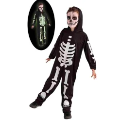 RUBIE'S Disfraz Infantil - Esqueleto Brilla en la Oscuridad 5-7 años