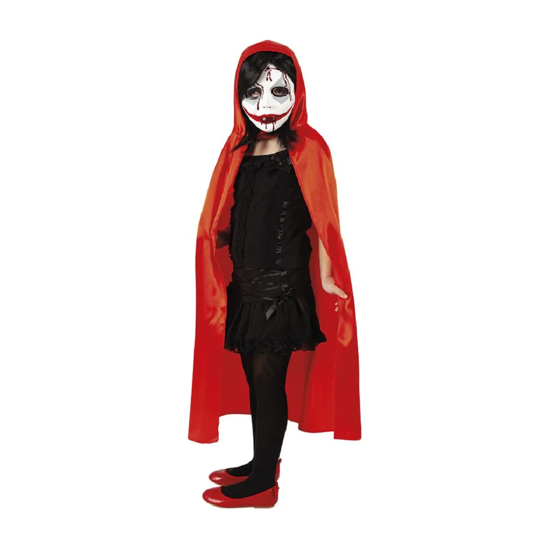 RUBIE'S Disfraz Infantil - Sanguinaria Encapuchada 8-10 años* Disfraces|Halloween