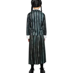 RUBIE'S Disfraz infantil - Uniforme Miércoles Addams talla S* Disfraces|Halloween