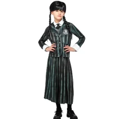 RUBIE'S Disfraz infantil - Uniforme Miércoles Addams talla L