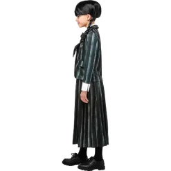 RUBIE'S Disfraz infantil - Uniforme Miércoles Addams talla L