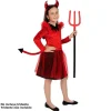 Funidelia Disfraz infantil de Diablesa (3-4 años)* Disfraces|Halloween