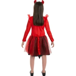 Funidelia Disfraz infantil de Diablesa (3-4 años)* Disfraces|Halloween