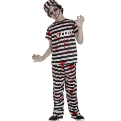 Funidelia Disfraz infantil de Prisionero Zombie (7-9 años)